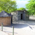 Local homesteads on the outskirts of Maun